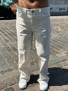 Raka oversized jeans - Off-white