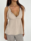 Kezia top - Beige