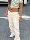 Raka oversized jeans - Off-white