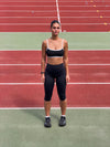 Elevate capri leggings - Jet black