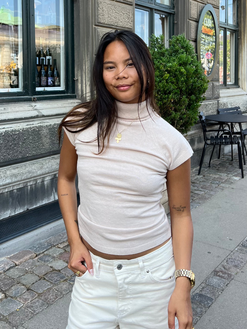 Hailey bluse - Sand