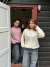 Jamilla mohair cardigan - Lyserød