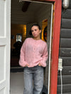 Jamilla mohair cardigan - Lyserød