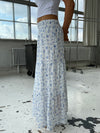 Mindy nederdel med blomster print