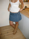 Amilie denim skort - Blå
