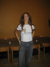 "Leopard is a neutral" baby tee - Hvid