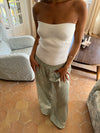 Phoebe tube top - Hvid