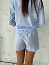 Avana stribede pyjamas shorts