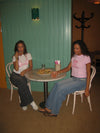 "Cowboy støvler" baby tee - Pink