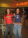 "France" baby tee - Navy