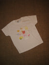 "Sløjfe drink" baby tee - Hvid