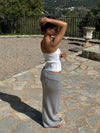 Phoebe tube top - Hvid