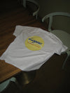 "Laguna Tennis Club" baby tee - Hvid