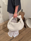 Florence taske i ruskind - Off white