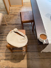 Florence taske i ruskind - Off white