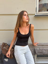 Svea tanktop - Sort