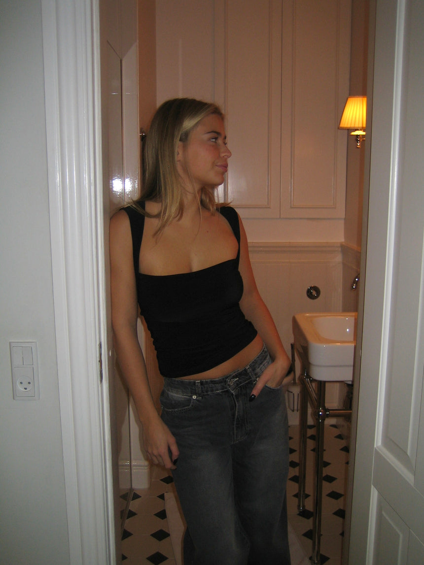 Amirana top - Sort