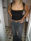 Amirana top - Sort