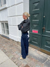Star jeans med hvide stjerner - Mørk denim