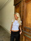 Liv baby tee - Hvid