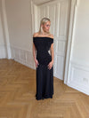 Sofia off shoulder kjole - Sort