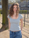 Herdis t-shirt - Grå