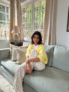 Annaly mohair cardigan - Gul