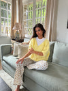 Annaly mohair cardigan - Gul