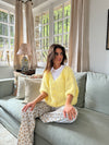Annaly mohair cardigan - Gul