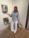 Britney lavtaljede suit bukser - Hvid