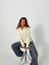Maia strik - Cream/beige