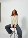 Maia strik - Cream/beige