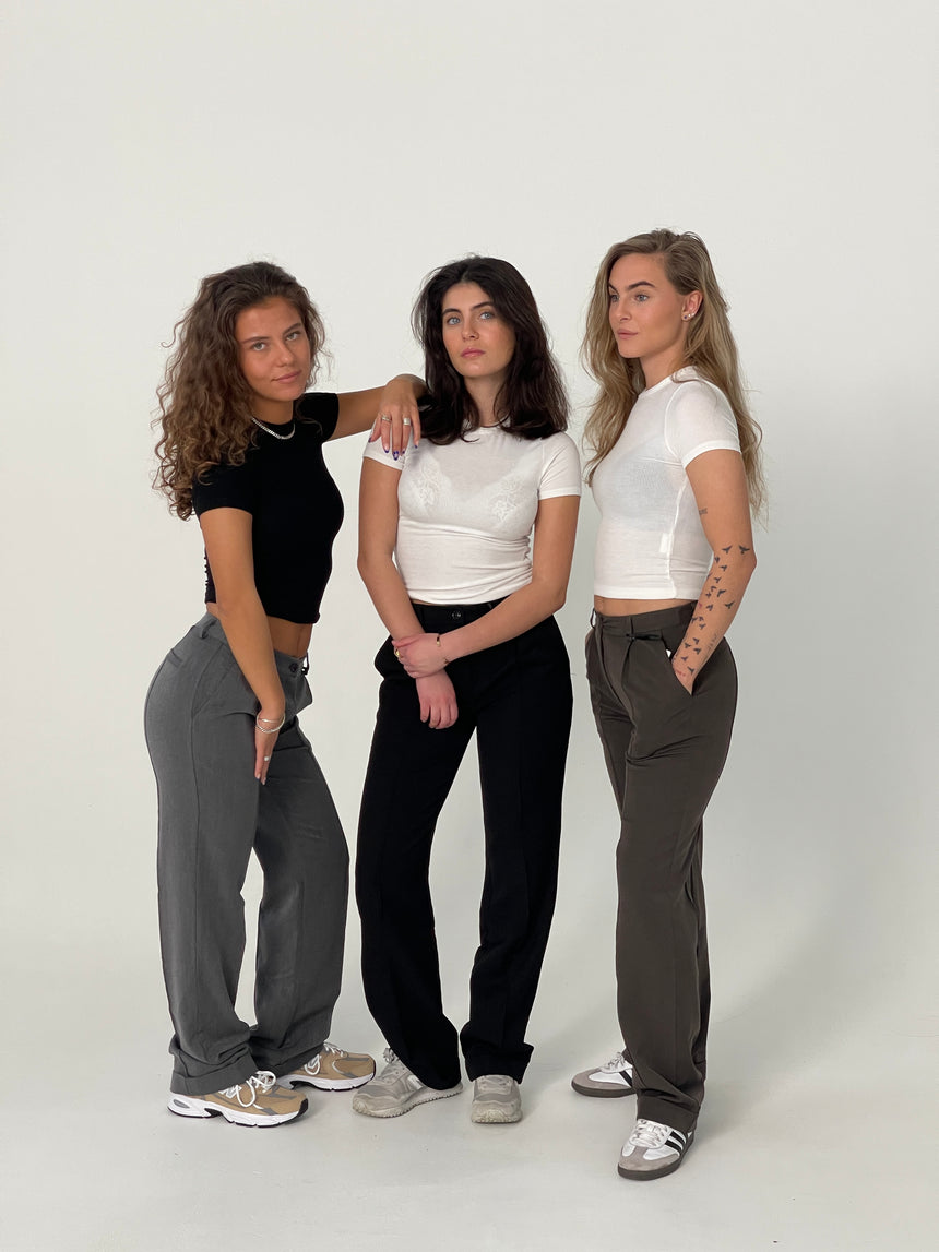 Amrita suit bukser - Brun
