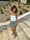 Phoebe tube top - Hvid