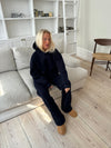 Anelise hoodie - Navy