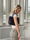 Las Vegas taske - Bordeaux/lilla