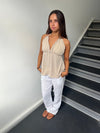 Kezia top - Beige