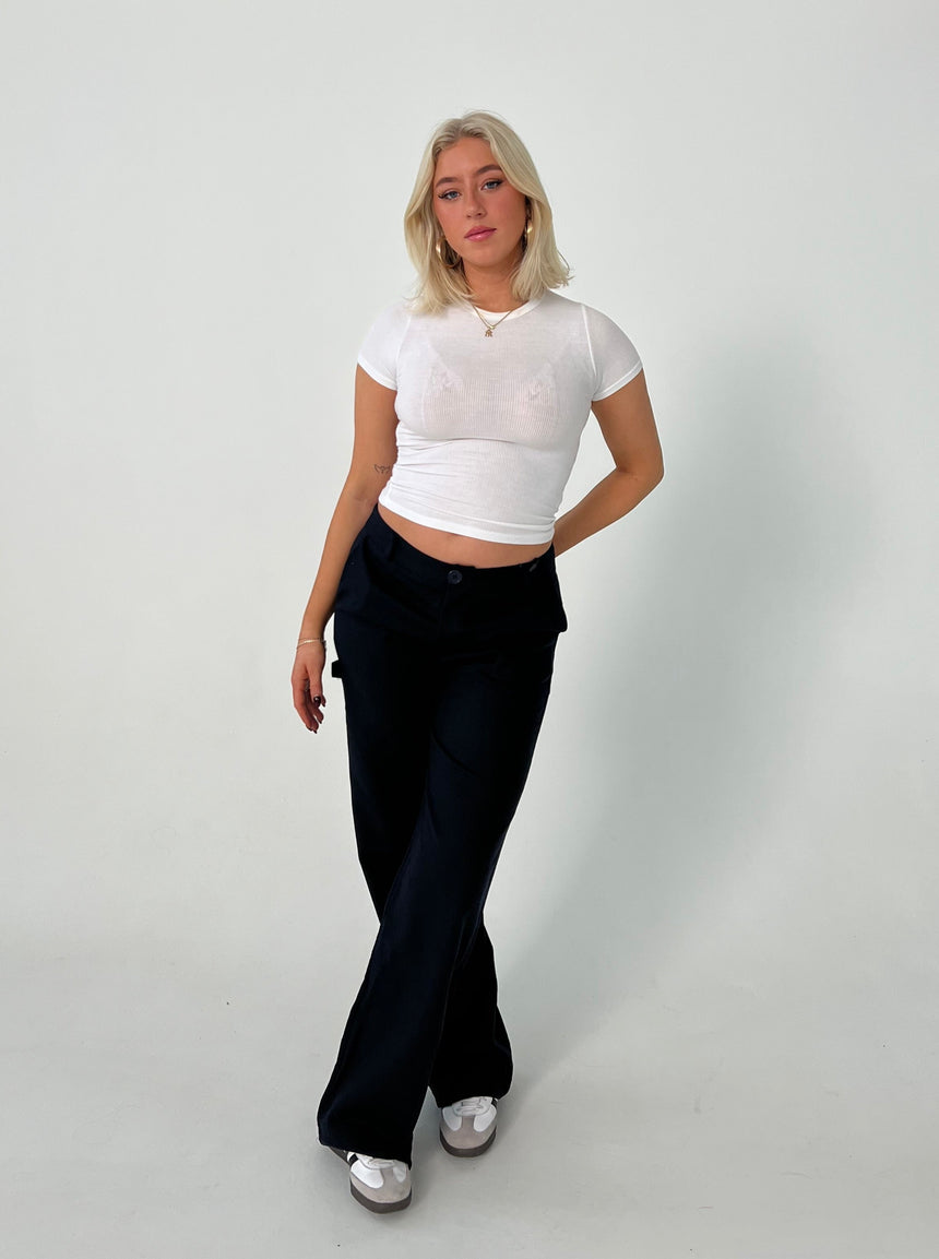 Anna Olympia tee - hvid