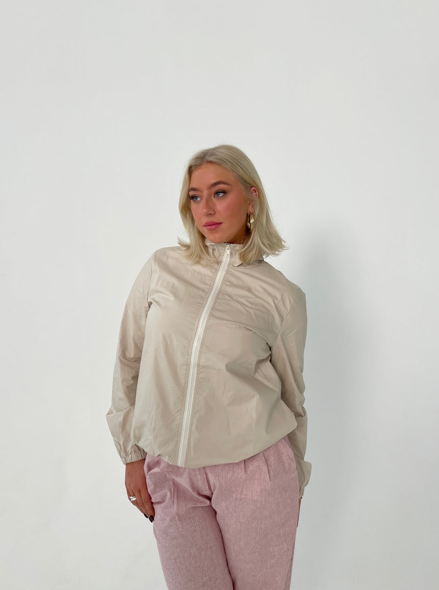 Mackenzie bomber jakke - beige