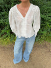 Silvia bluse - Hvid