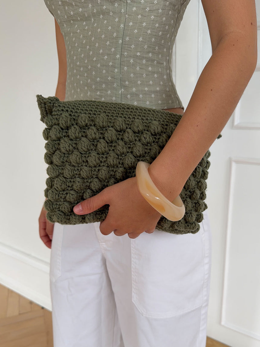 Lykke chunky armbånd - Varm beige