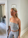 Matilda tube top - Grå