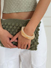 Lykke chunky armbånd - Varm beige