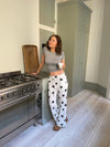 Nancy sweatpants med stjerner - Off white