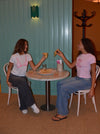 "Cowboy støvler" baby tee - Pink