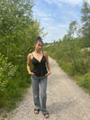 Harmony smock top - sort