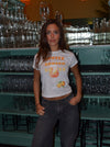 "Spritz" baby tee - Hvid