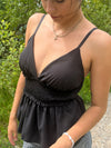 Harmony smock top - sort