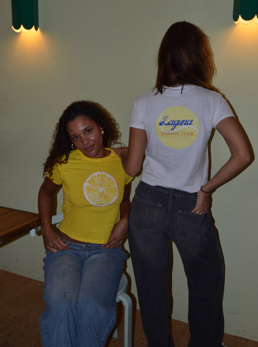 "Citron" baby tee - Gul