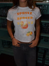 "Spritz" baby tee - Hvid